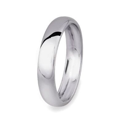 Patinum wedding rings 950º 4mm (code FPU015PT)